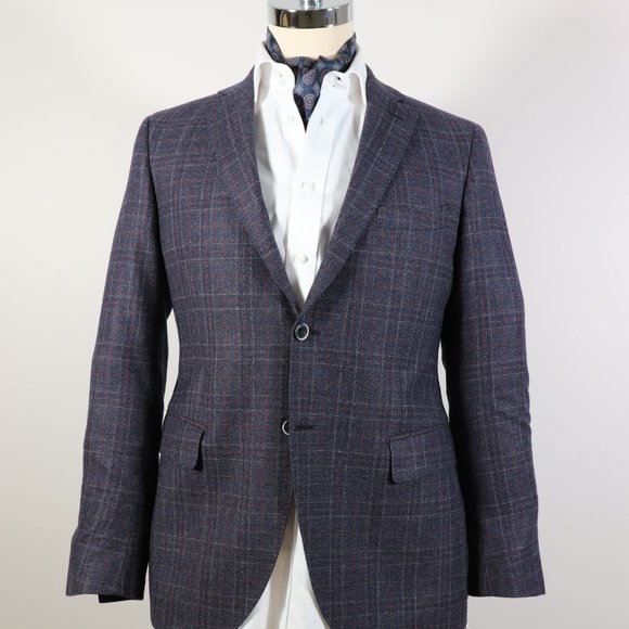 Luigi Bianchi Mantova Sport Jacket 42R/52 Virgin Wool Slim Fit. Made in Italy. - Picture 2 of 10